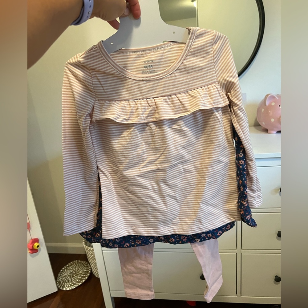 Toddler Girls Carter 3 pc Set 4T